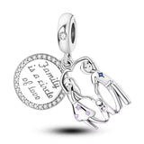Little Bird Family Charm