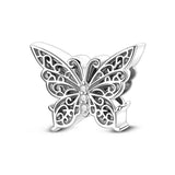 Openwork Butterfly Charm