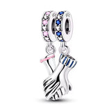 Hand in Hand Split Dangle Charm