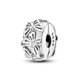Openwork Floral Spacer Charm