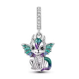 Purple Baby Dragon Charm