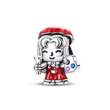 Artist Girl Figure Charm