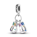 Boxing Gloves Dangle Charm