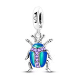 Colourful Beetle Dangle Charm