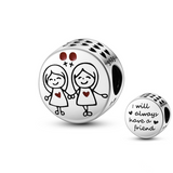 Always a Friend Bead Charm