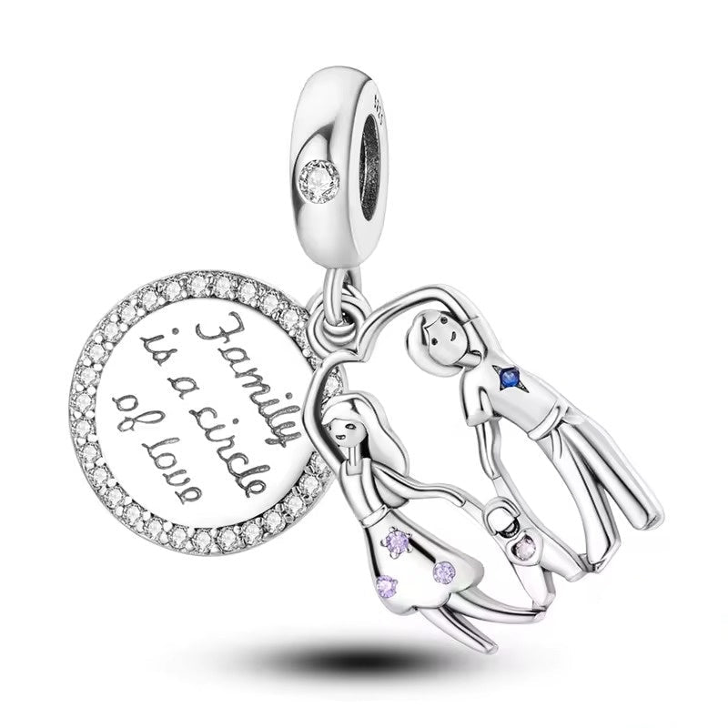 Little Bird Family Charm