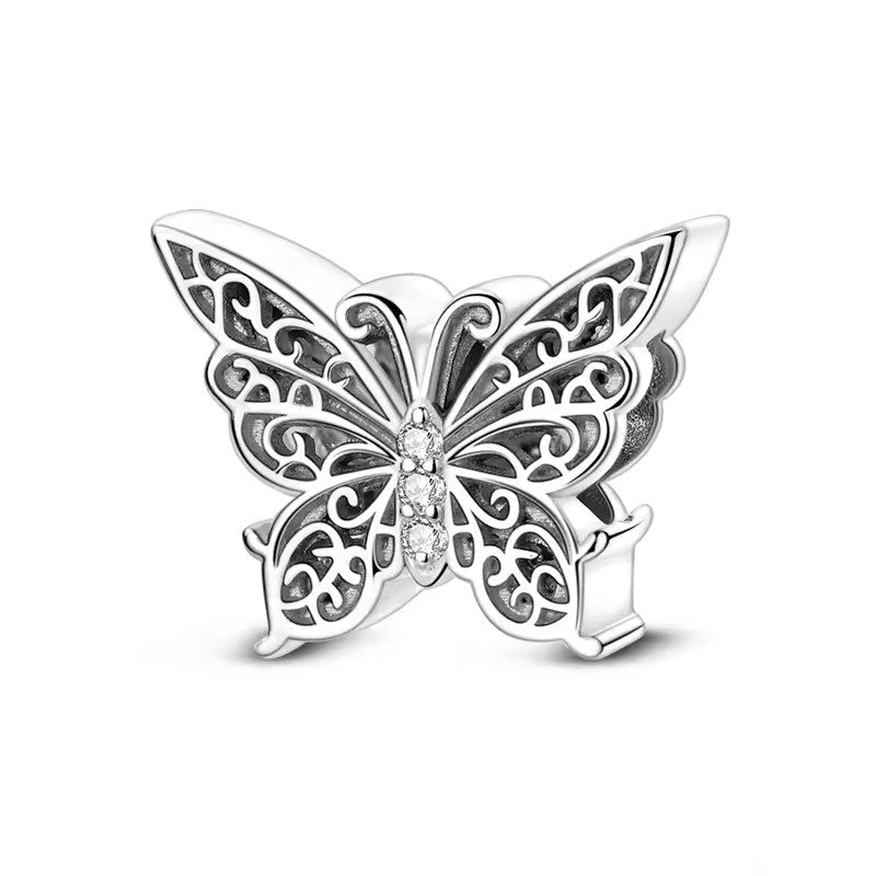 Openwork Butterfly Charm
