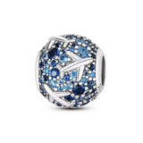 Blue Stars Bead Charm