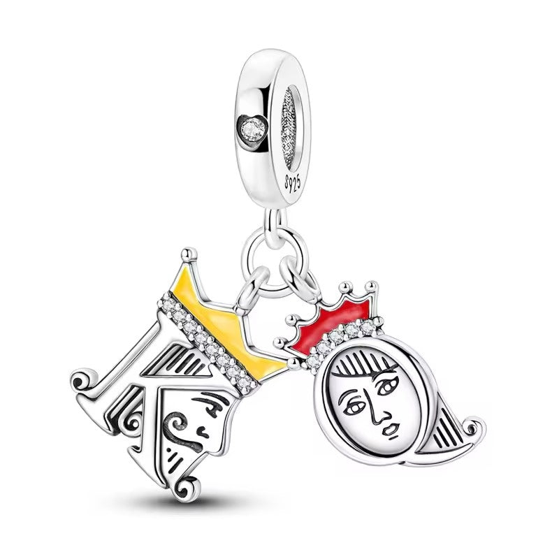 House Bird and Moon Charm