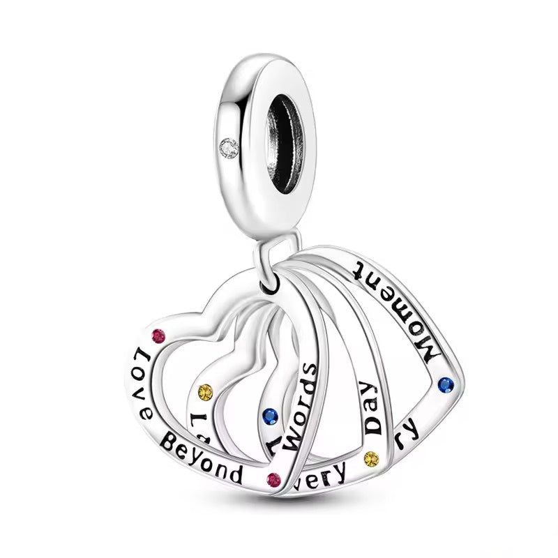 Love Beyond Words Shell Charm