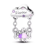 Sisters Holding Hands Charm