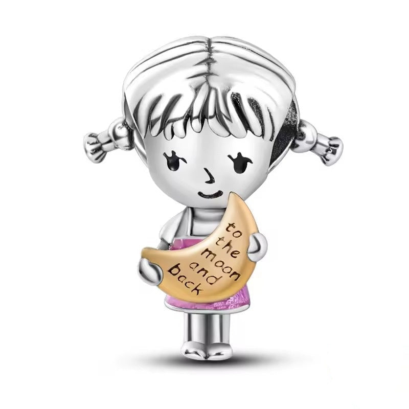 Little Girl Figure Charm