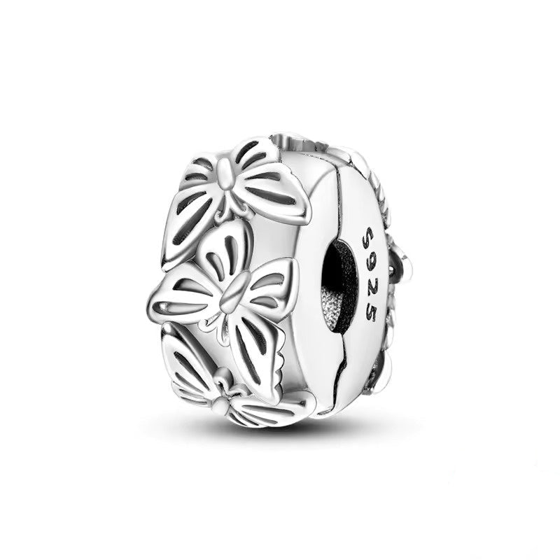 Openwork Floral Spacer Charm