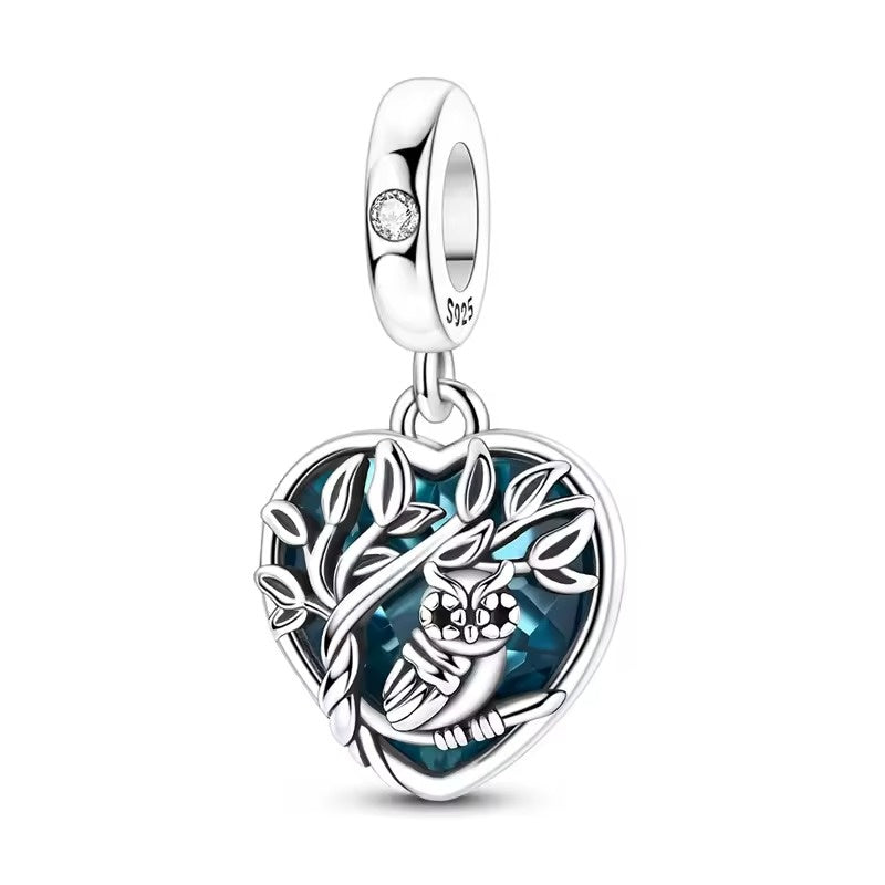 Blue Tree of Life Dangle Charm