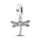 Colourful Dragonfly Charm