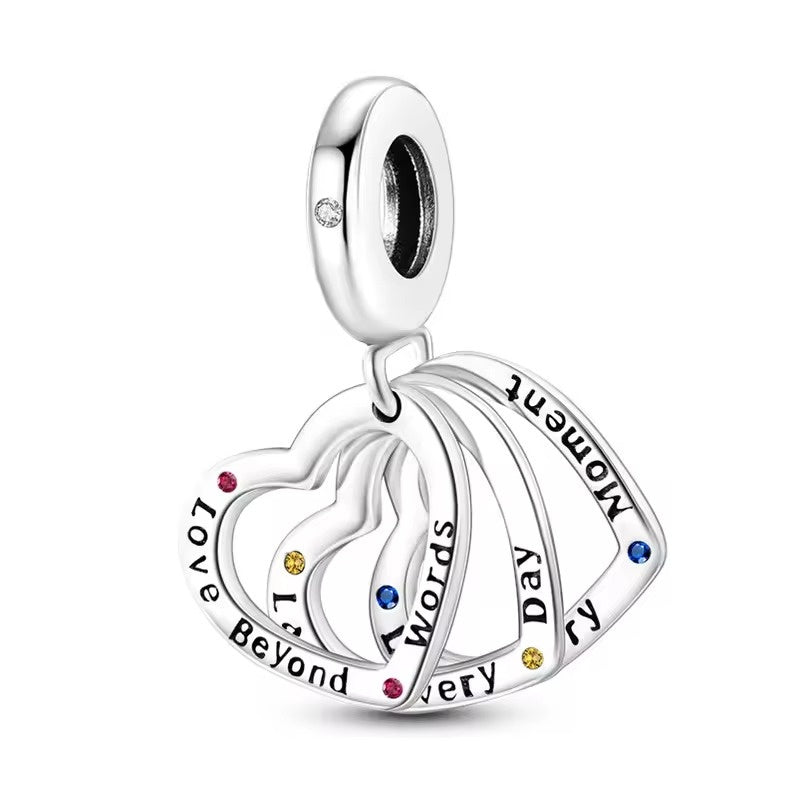 Love Beyond Words Shell Charm