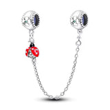 Ladybug and Flower Safety Chain