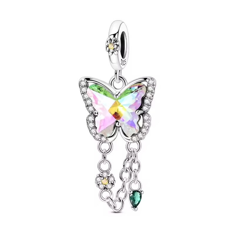 Butterfly Chain Dangle Charm