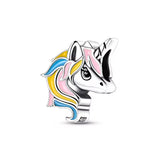 Rainbow Unicorn Charm