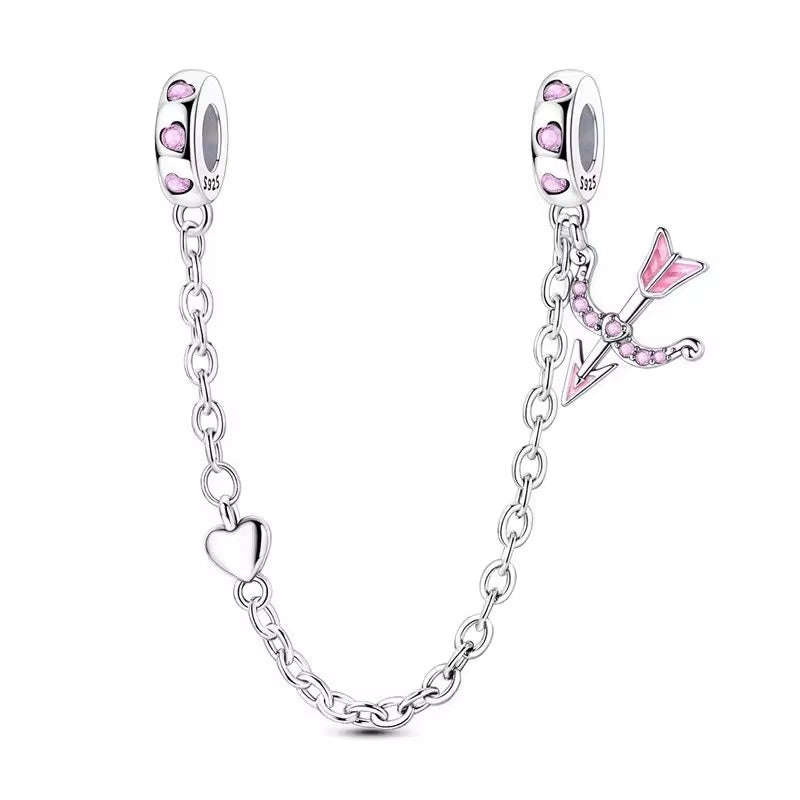Pink Branch Safety Chain