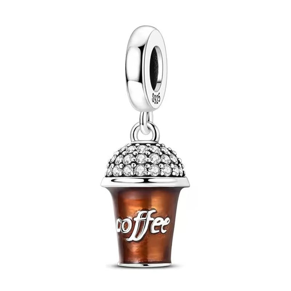 Coffee Cup Dangle Charm