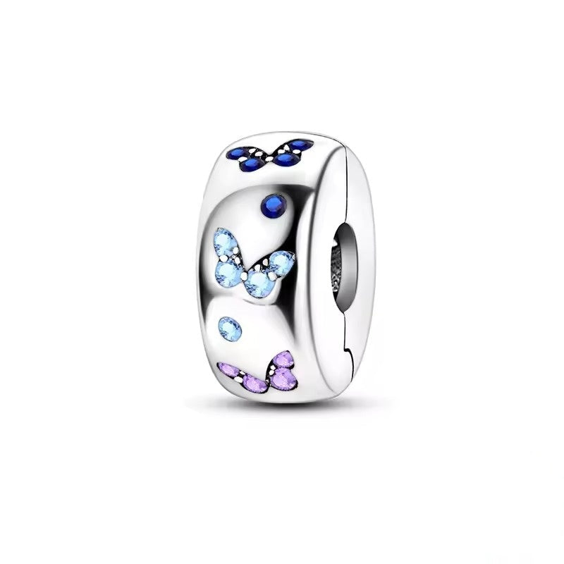 Colorful Butterfly Spacer Charm