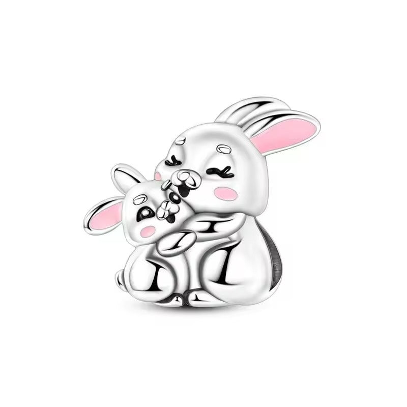 Rabbit and Baby Charm